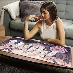 Tabletop Card Playmat with Stitched Edges, 24 x 14
