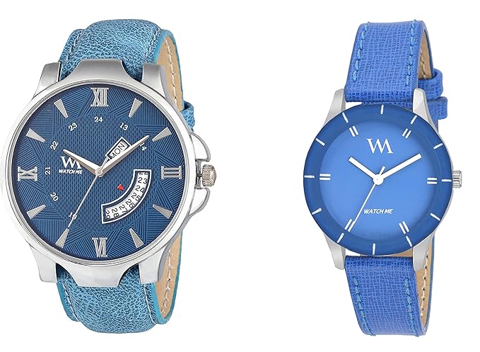 Stylish Wrist Watch GIF Set Combo for Couple Men and Women DDWM-044-WMAL-213