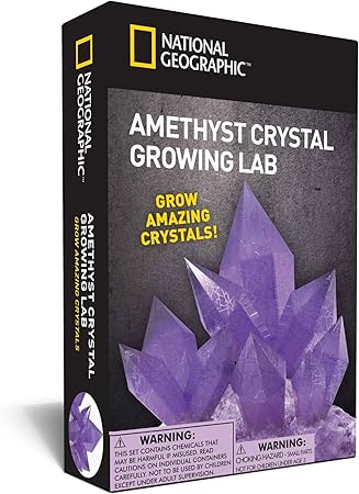 National Geographic Amethyst Grow Purple Crystals Kit
