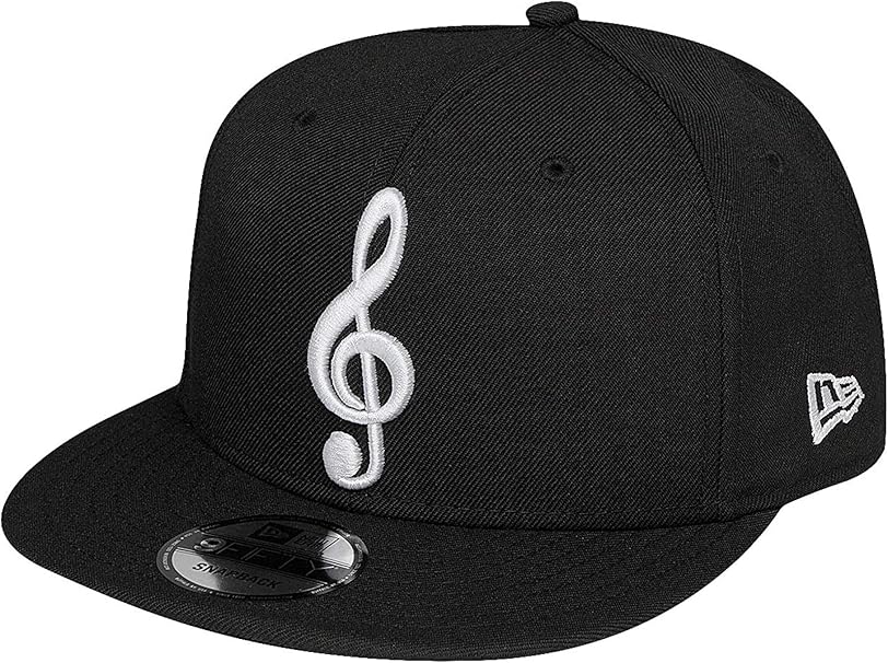 New Era Men Snapback Caps Music Note 9Fifty Black Adjustable Amazon.co