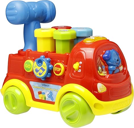 Amazon Vtech Hammer Fun Learning Truck ハンマートラック 正規輸入品 80 手押し車 プルトイ おもちゃ