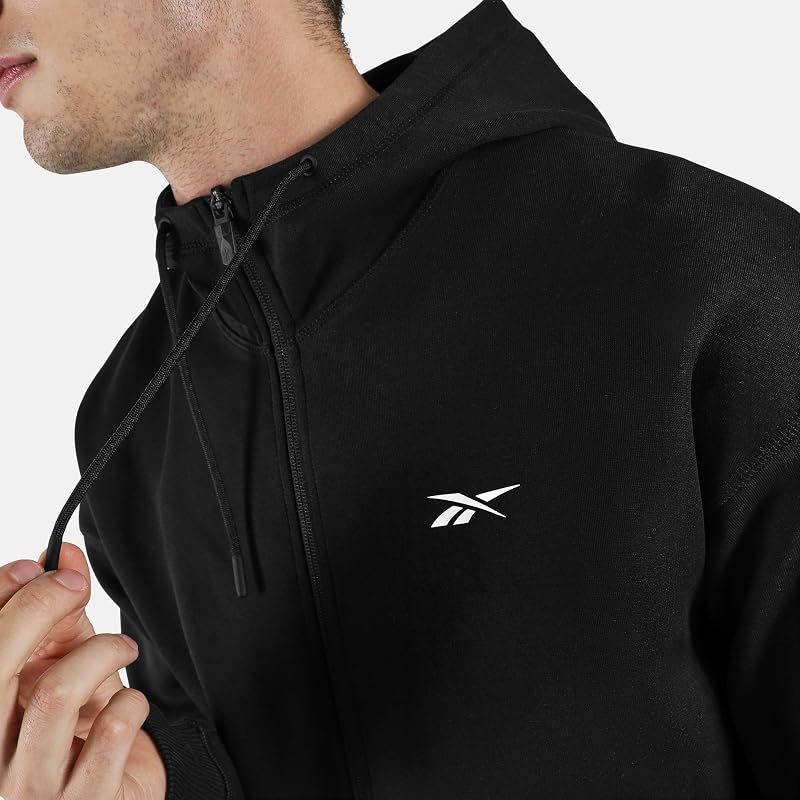 Sweat à Capuche Athlete Doubleknit entièrement zippé