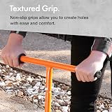 VonHaus Fence Post Auger 1050mm x 150mm Manual Digger Garden Post Hole view 4
