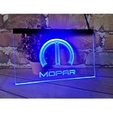 Led Light Sign For Mopar Cars Parts and Repair Service gas station Shop Store Garage Beer Bar Pub Store Party Man Cave Wall Decor Best Gift - Ultimate Accessory Brighten Up Your Space