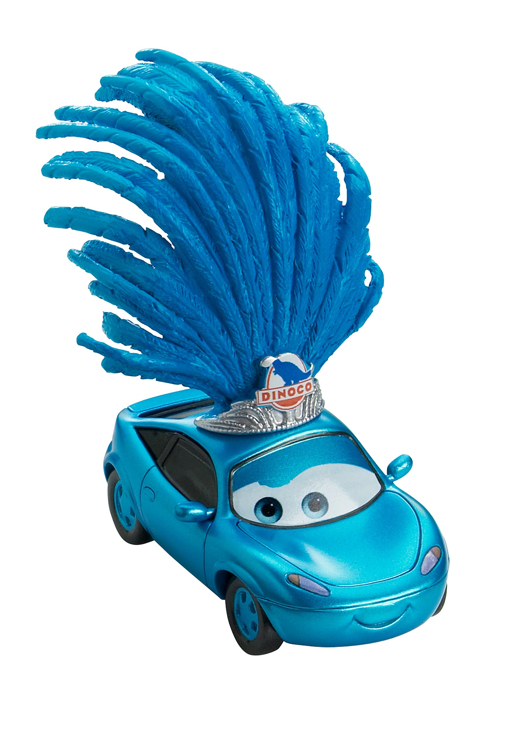 Mattel Disney DKV53 Metal Toy Vehicle - Toy Vehicles (Multi-Colour, Car, Metal, Cars, Dinoco Showgirl #1, 3 Year(s))