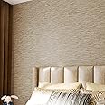 Decotalk Peel and Stick Grasscloth Wallpaper 200"x17.7" Brown Grasscloth Wallpaper for Walls Removable Grass Cloth Wallpaper Removable Vinyl Grasscloth Contact Paper for Cabinets Decorative Khaki