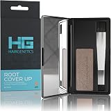 Hair Genetics Root Touch Up Powder Light Brown - Conceals Grey Roots