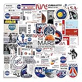Generic 50 Pieces NASA Space Stickers for