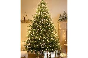 Christmas String Light, 6.6 ft*15 Strands 300 LED Waterfall Vine String Lights Christmas Tree Lights, USB or Battery Powered,