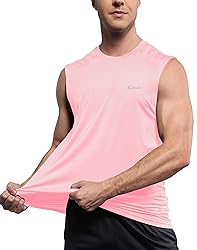 Cakulo Mens Sleeveless Muscle Workout Shirts Quick