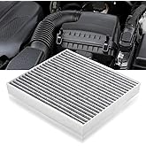 CF12160 Cabin Air Filter with Activated Carbon, Compatible with Hyundai Kona 2018-2023, Tucson 2016-2021, KIA Seltos 2021-202