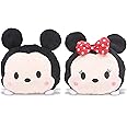 2 Pcs Set Mickey Minnie Plush Neck Rest Head Support Cushion Pillow for Car Travel