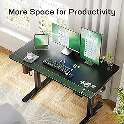 Marsail Electric Standing Desk with One-Whole Piece