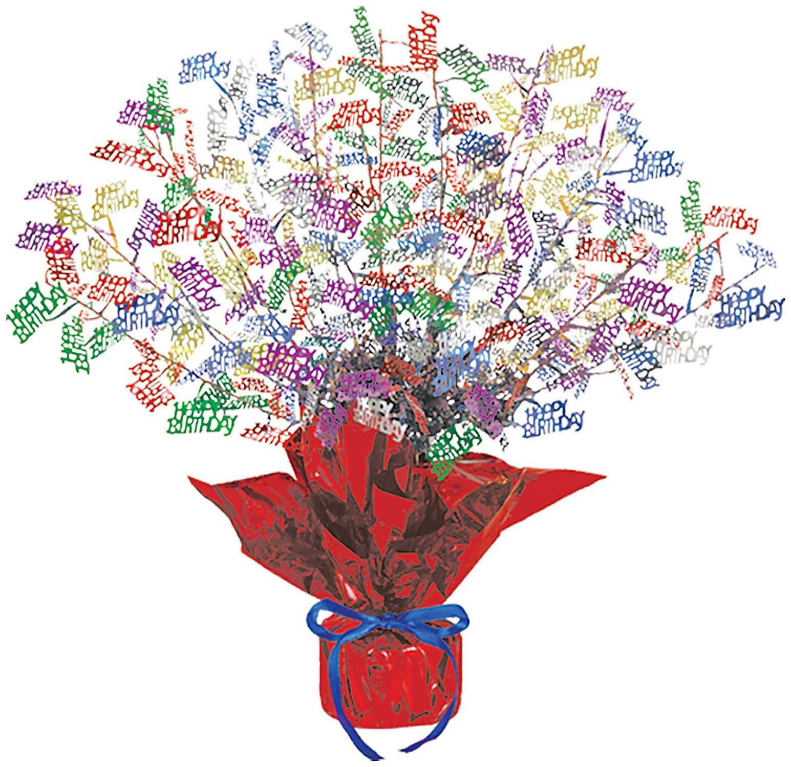 Beistle Birthday Gleam 'N Burst Centrepiece