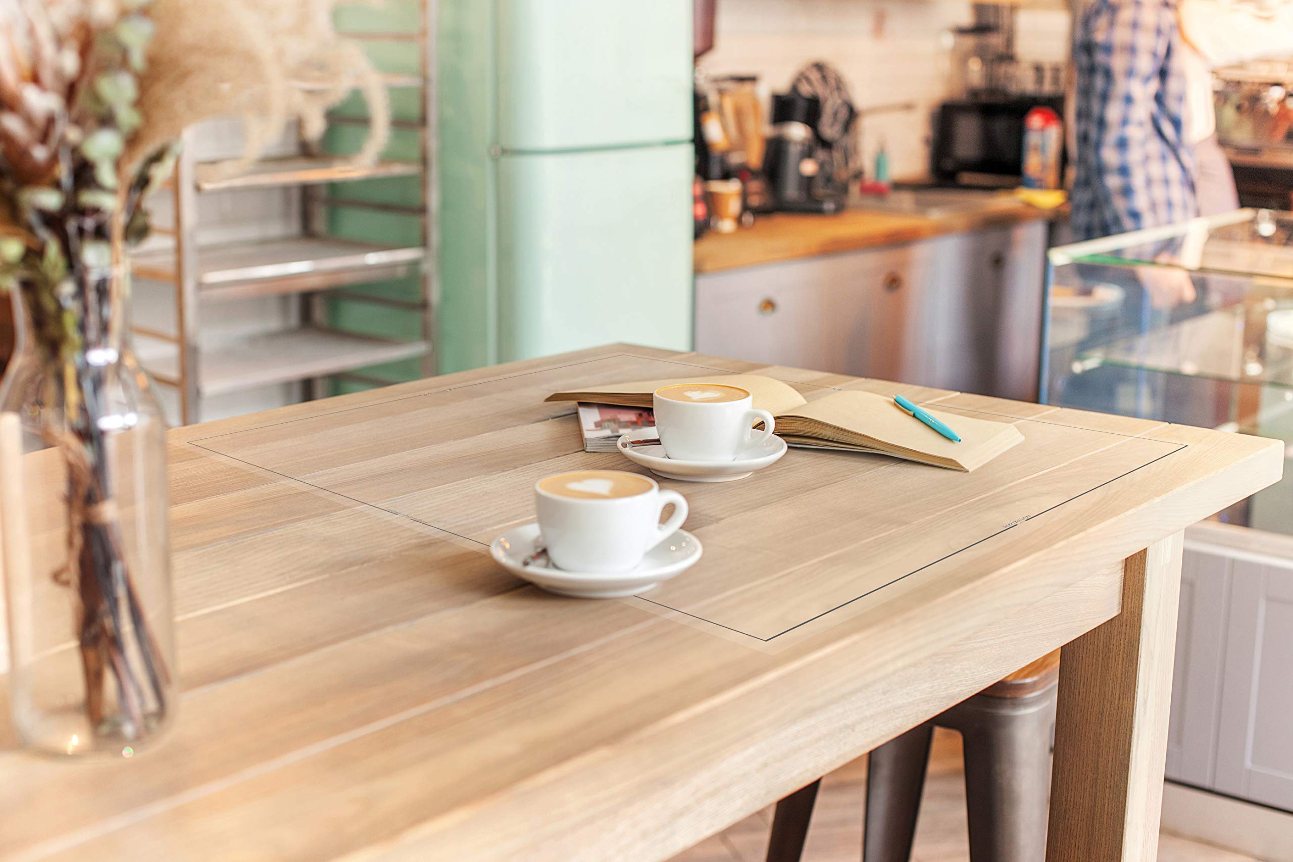 Tarifold Fr 335154-5 x Anti-Microbial Protective Film for Surfaces Size L: 700 x 600 mm (Counters for Shop, Reception, Workspaces) | Destroys 99.9% Microbes, Proven Efficiency - 5 Pieces