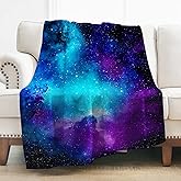 Levens Galaxy Space Throw Blanket Gifts for Women Girls Boys, 60
