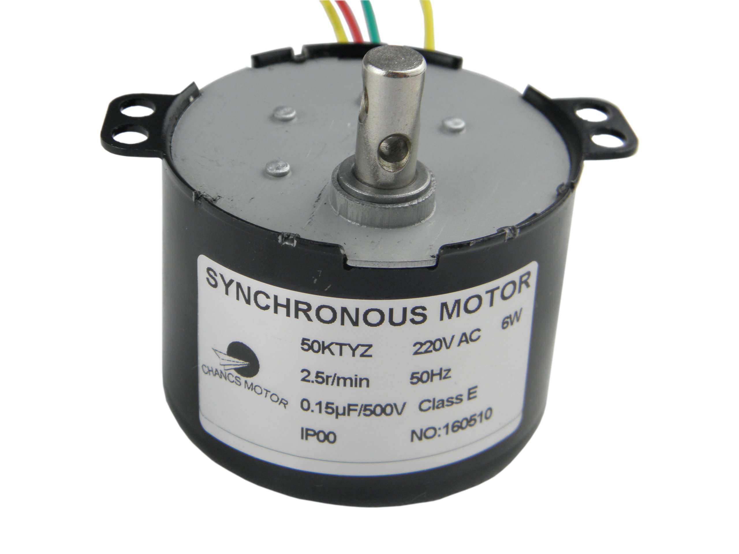 CHANCS 50KTYZ 220V AC 2.5RPM Synchronous Geared Motor Motor 6W 8Kg.cm High Torque Motor