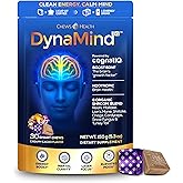 DynaMind iQ Brain Supplement for Memory and Focus for Adults - Nootropic Chews | Coffee Fruit & Mushroom Supplement Blend, Memory Focus Supplement, Caffeine Focus Pills Alternative, 30 Count