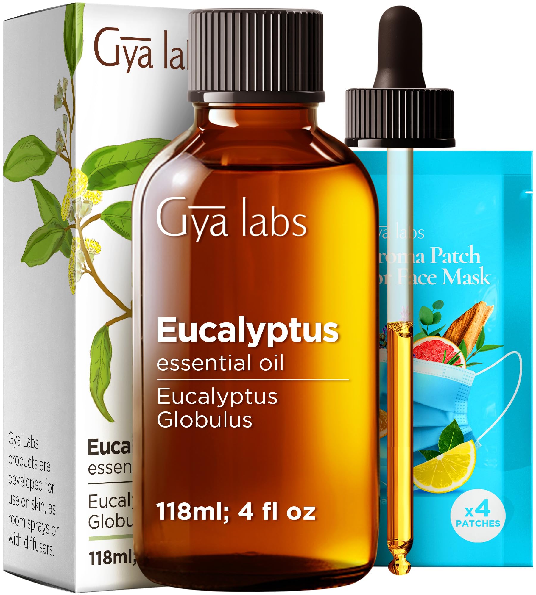 Gya Labs Eucalyptus Essential Oil - 4 Fl Oz - for