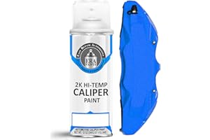 ERA Paints 2K Brake Caliper Spray Paint – Racing Blue Metallic | High-Gloss Finish, 500°F Heat & Chemical Resistant | Chip-Resistant 12 oz Aerosol | Made in USA