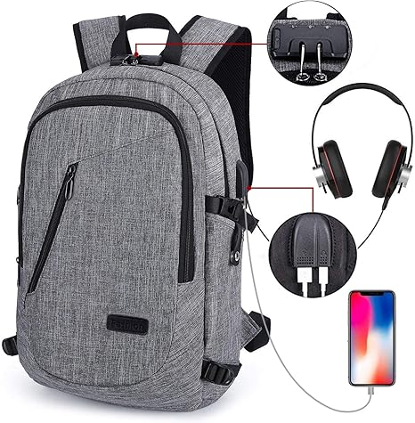 anti theft backpack amazon uk