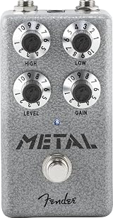 Fender Hammertone Metal Distortion Pedal Powerfully Boosted Tone