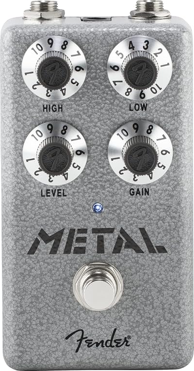 Fender Hammertone Metal Distortion Pedal Powerfully Boosted Tone