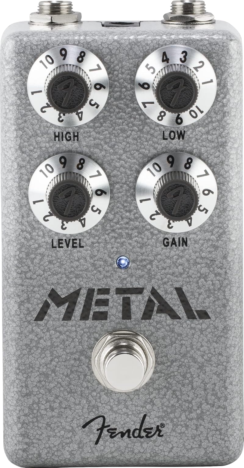 Fender Hammertone Metal Distortion Pedal Powerfully Boosted Tone