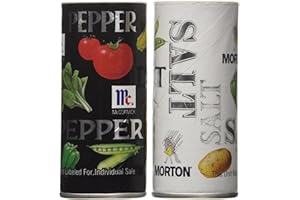 Morton's Salt, Mccormick Pepper Pack, 5.25-ounce Shakers