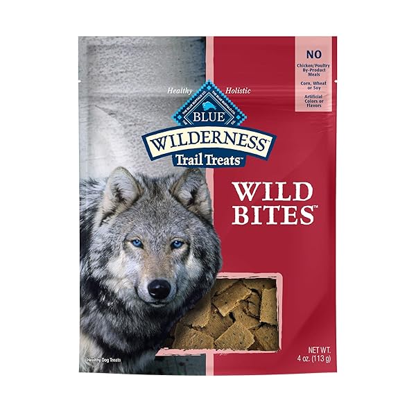 BLUE BUFFALO WILDERNESS TRAIL WILD BITES HIGH PROTEIN...
