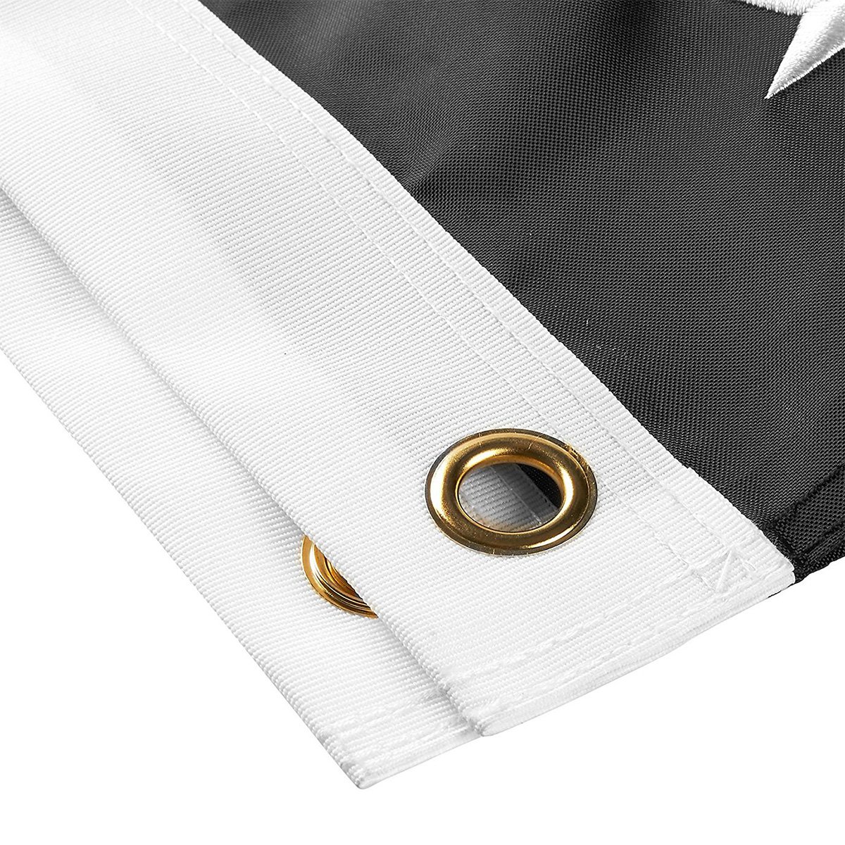 Thin Blue Line Flag 3x5 Ft Nylon Embroidered Stars Sewn Stripes Blue Line USA Banner Flags for Police and Law Enforcement Officers