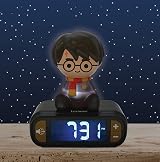 Lexibook Harry Potter Nightlight Alarm Clock LCD Backlit Snooze RL800HP view 2