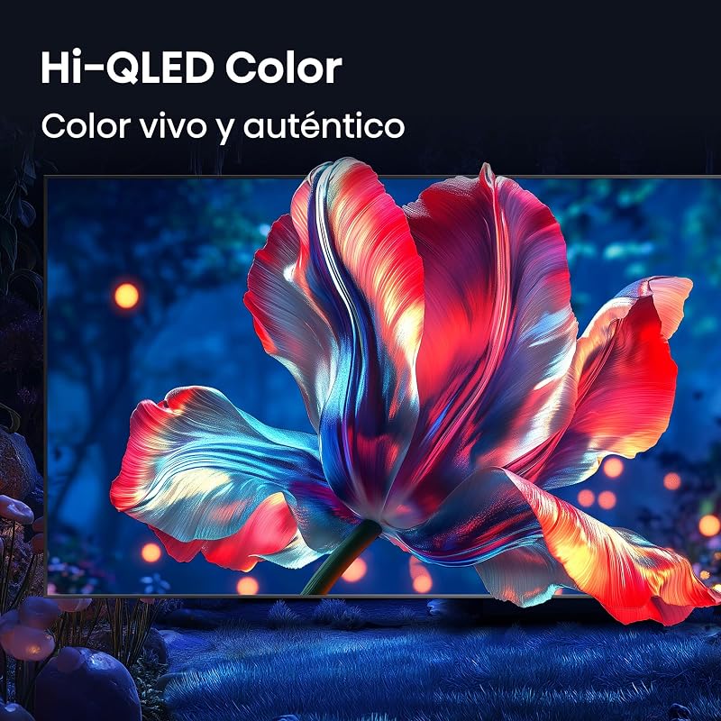 50E7S Pro - Hi-QLED 50 Pulgadas Smart TV 4K, 144 Hz Nativos