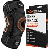 Shock Doctor Knee Brace for Men Hinged Knee Brace for Women, Knee Support | ACL Knee Brace &amp; Meniscus Knee Brace for PCL, Patella, Ligament, Hyperextension &amp; Arthritis