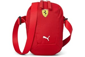 PUMA Scuderia Ferrari Formula 1 Race Crossbody Bag, Rosso Corsa AH25