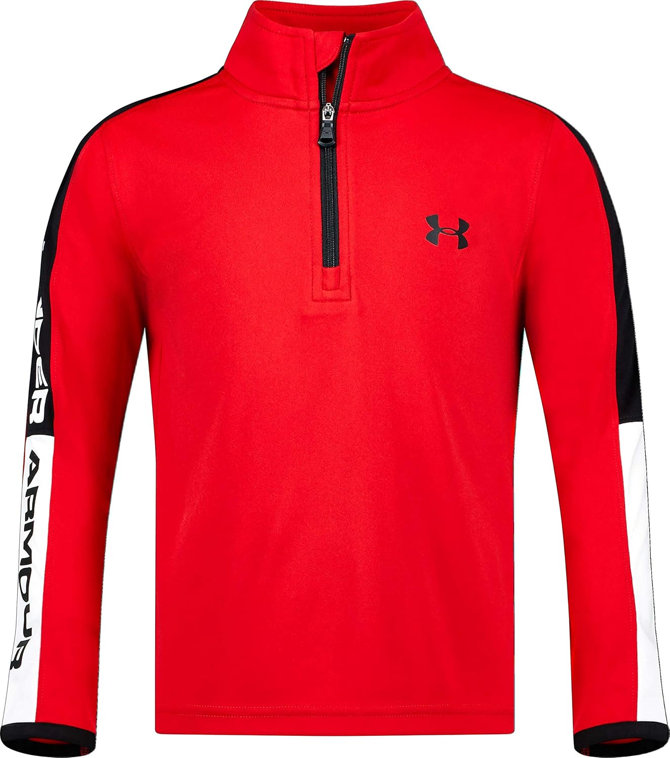 Under Armour Boys' 1/4 Zip Long Sleeve Top: Clothing