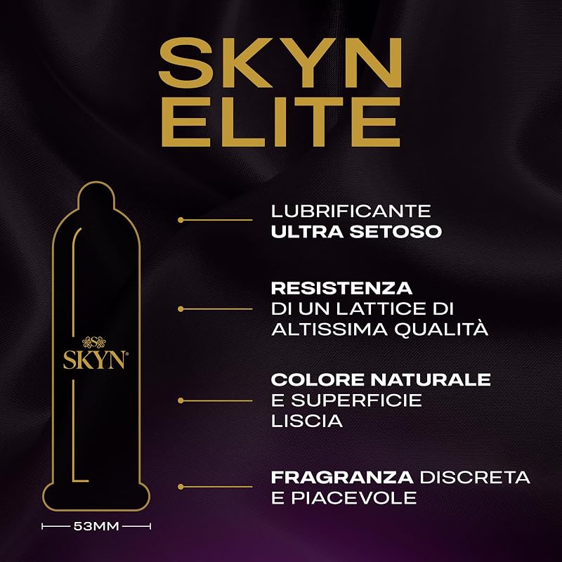 Elite – Preservativos sin látex de poliisopreno – ultrasuaves y ultrafinos, 22 unidades