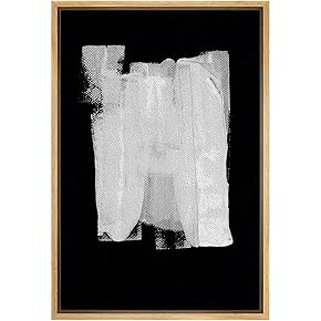SIGNWIN Framed Canvas Print Wall Art Faded White...