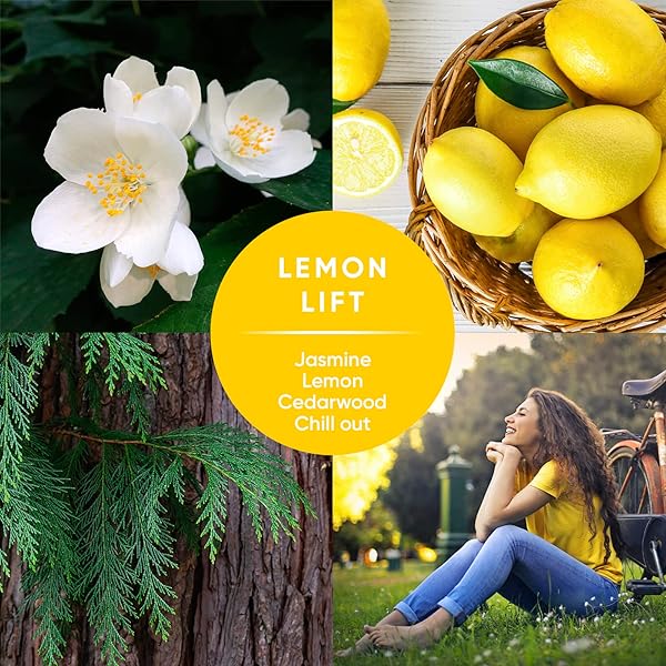 PINALEN MAX AROMAS MULTIPURPOSE CLEANER – LEMON LIFT SCENT – 28 FL OZ – ALL PURPOSE CLEANER FOR KITCHEN, BATHROOM, FLOORS & SURFACES