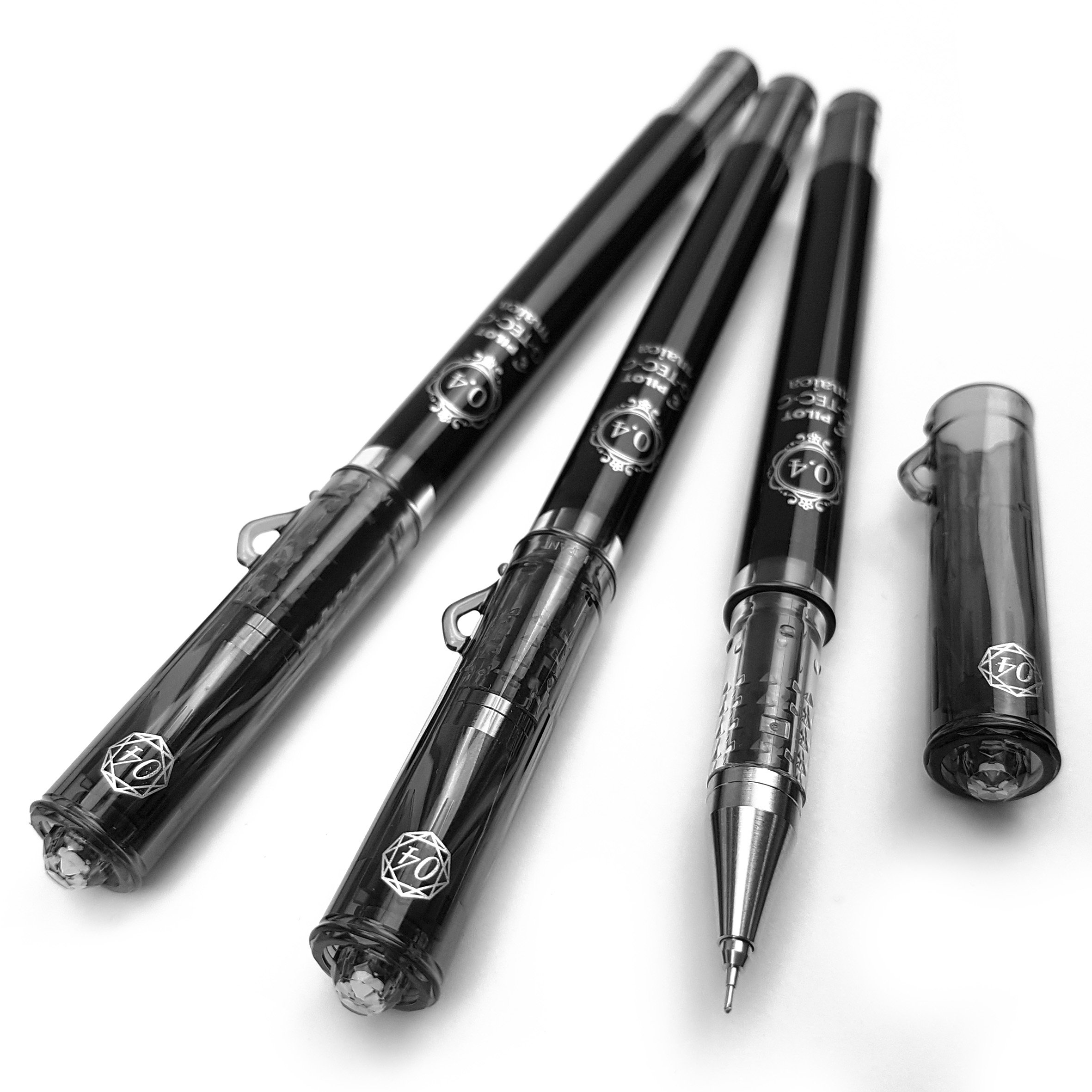Pilot - G-Tec-C Maica - Ultra Fine Techpoint Gel Pen - 0.4mm - Black - Pack of 3