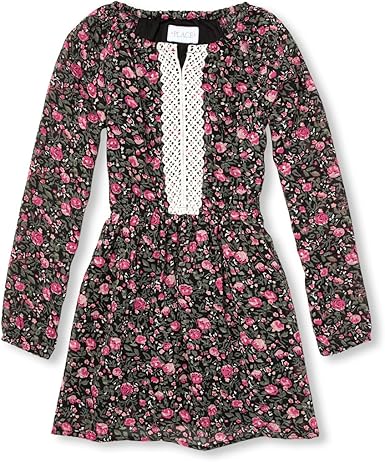 children's place floral dress