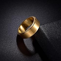 Udolfly Mens Fidget Rings Anxiety Rings for Men