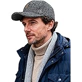 Clakllie Winter Baseball Cap with Ear Flaps Outdoor Sports Cap Warm Earflap Hat for Cold Weather Ushanka Trapper Trooper Hats