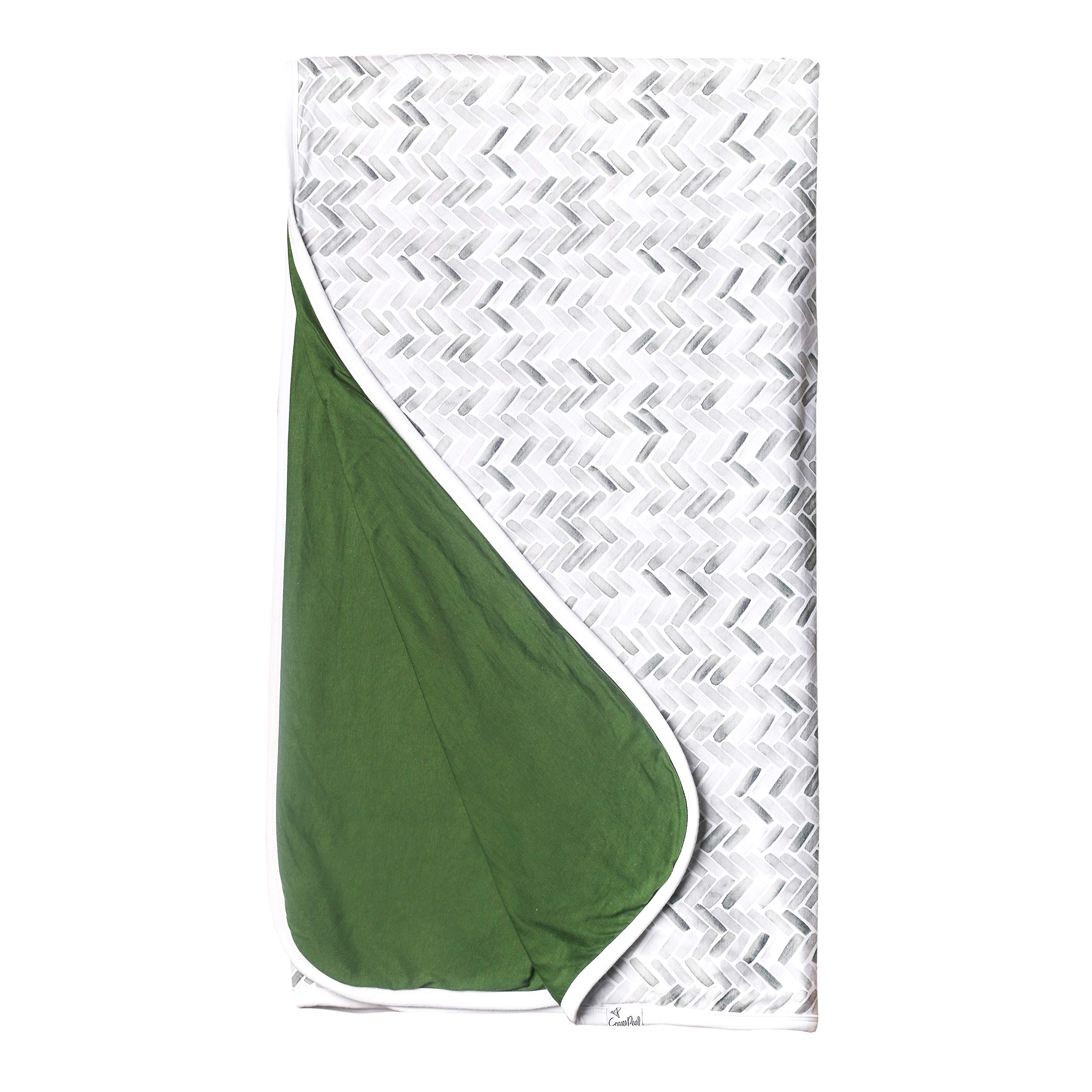 Copper Pearl Jumbo Premium Knit 3 Layer Stretchy Throw Blanket "Alta"