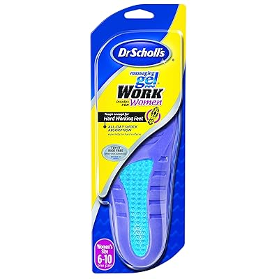 Scholls Women's Massaging Gel Work Insoles Bahrain Ubuy
