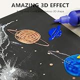 INK LAB 3D Fabric Paint Set 18 Colors Non Toxic Quick Drying 30ml view 5
