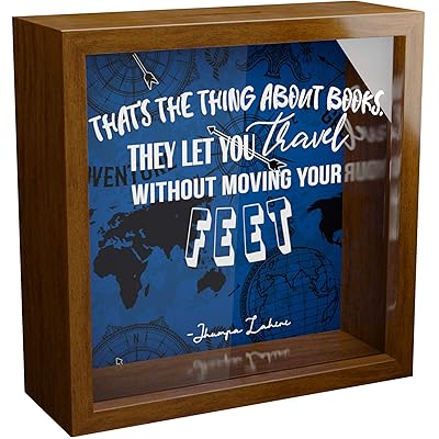 Funny Book Lover Gift: Reading Art Framed Sign for Kuwait Ubuy