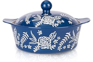 Wisenvoy Casserole Dish With Lid Casserole Dish Casserole Dishes For Oven Baking Dishes For Oven Ceramic Baking Dish