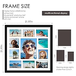 DUENPY 20x20 Collage Picture Frames Display One