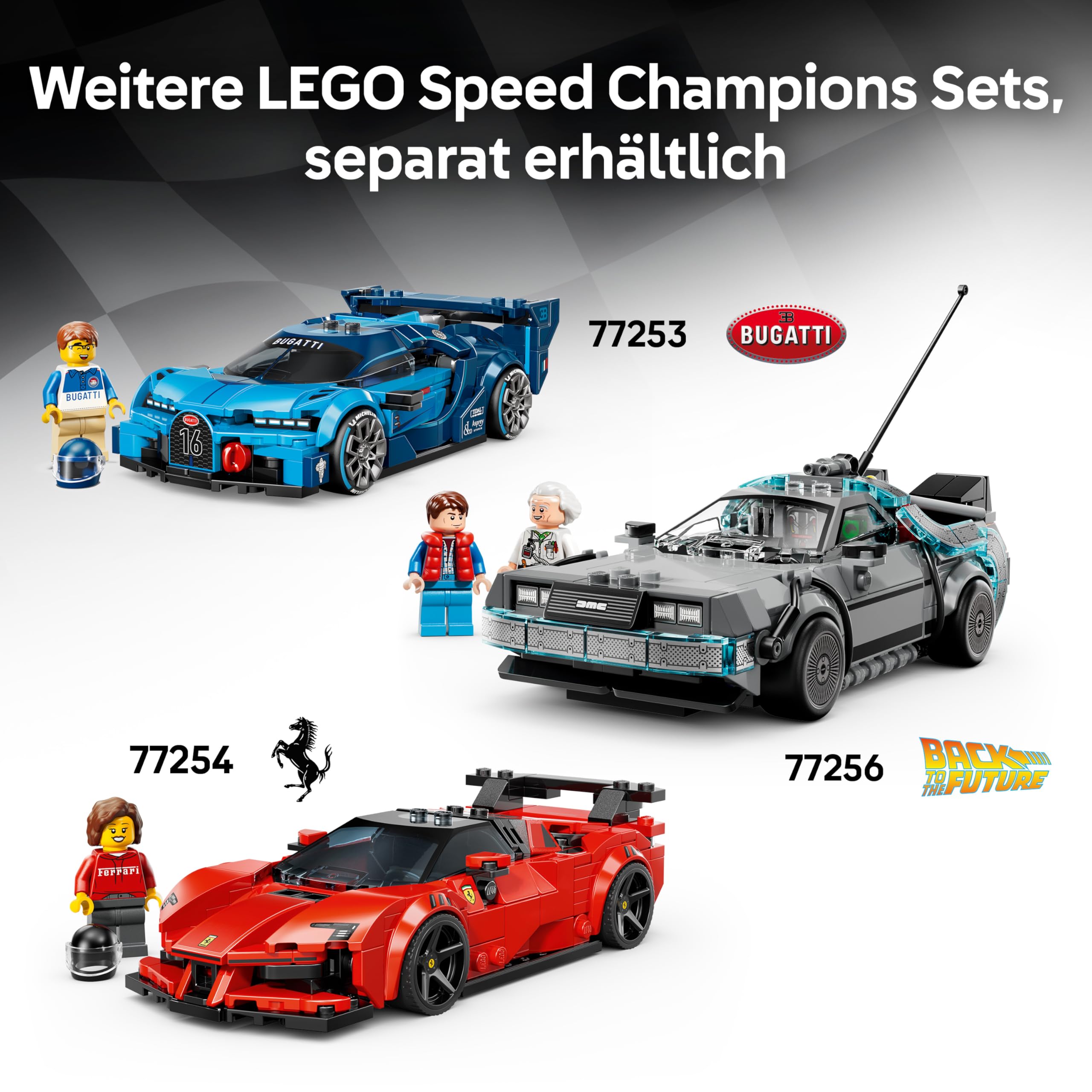 LEGO Speed Champions McLaren W1 - Modellauto mit sammelbarer Fahrer Minifigur - Geburtstagsgeschenkidee für Jungen ab 9 Jahren und Motorsportfans - 77257 8